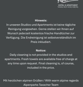 AlpenParks Hotel & Apartment Taxacher