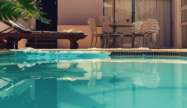Designer holiday apartment in private villa solar powered