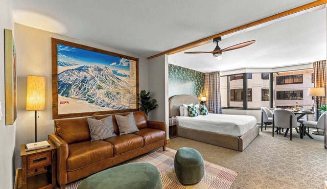Grand Lodge Studio 412 — Ski-In/Out Mt CB, Hot Tub & Pool, Pets OK