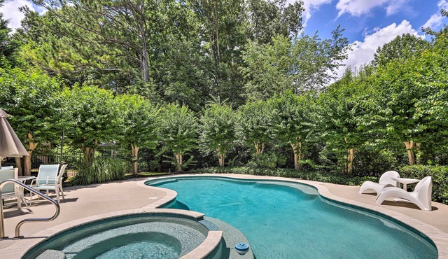 Idyllic Alpharetta Retreat w/ Heated Spa and Pool