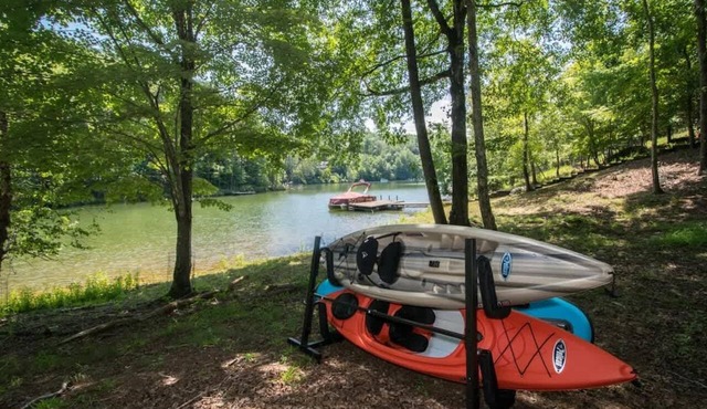 Lakefront 3BR w/Private Dock + Firepit | Free Tix in Mill Spring