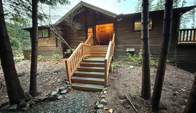 Lovely cedar log cabin in Greenwater minutes to Mount Rainier in Enumclaw