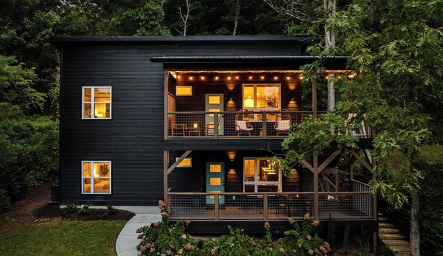Luxury Cabin near Asheville/Black MTN