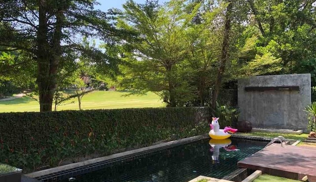 Luxury Designer 3 Bedroom Private Pool Villa In Golf Course