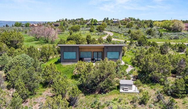 Modern Sopris View Retreat with Hot Tub, Outdoor Fireplace & Deck Near Basalt