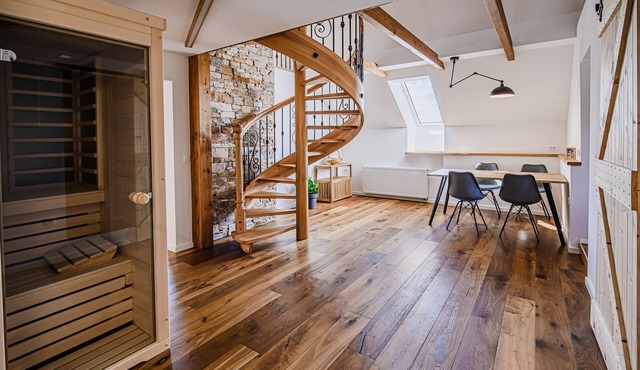 Mountain View Apartment with Sauna