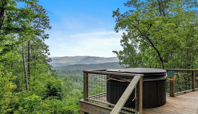 Pisgah Paradise-Privacy, Hot Tub, and Views!
