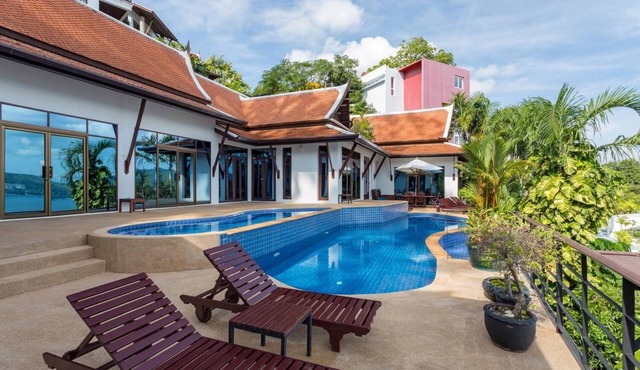 Pra Nang Villa 4102 – 5 Bedroom Luxury Villa with Stunning Patong Beach Views