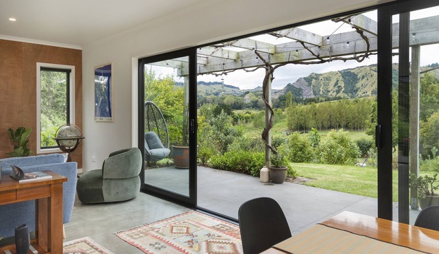Relax and recharge inside and outside this special home in Matokitoki