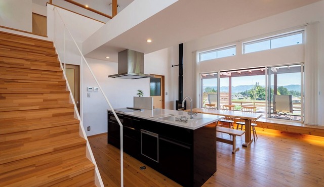 Sauna available Private Villa with views of the /Azumino City Nagano