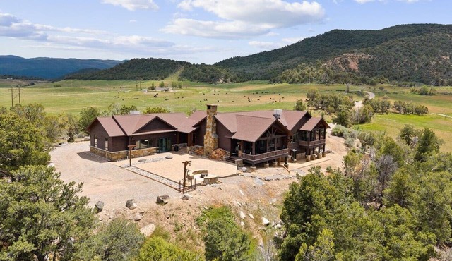Secluded Mountain Ranch Home on 217 acres | Views | Fireplace | Hot Tub | Trout Pond