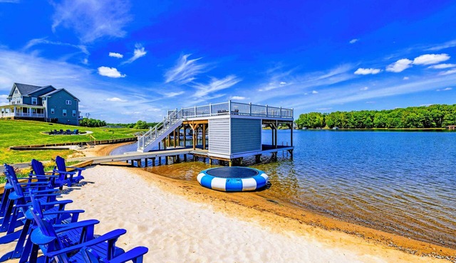 Sunrise Point Lakefront Lake Anna, Beach, Dock