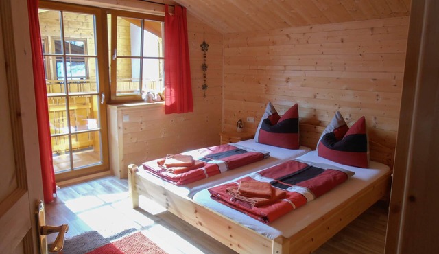 Vacation apartment in Großdorf directly on the slopes. Pet friendly!