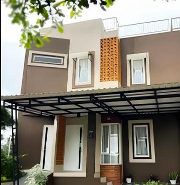 Villa Alretha - View Gunung Salak in Cihideung