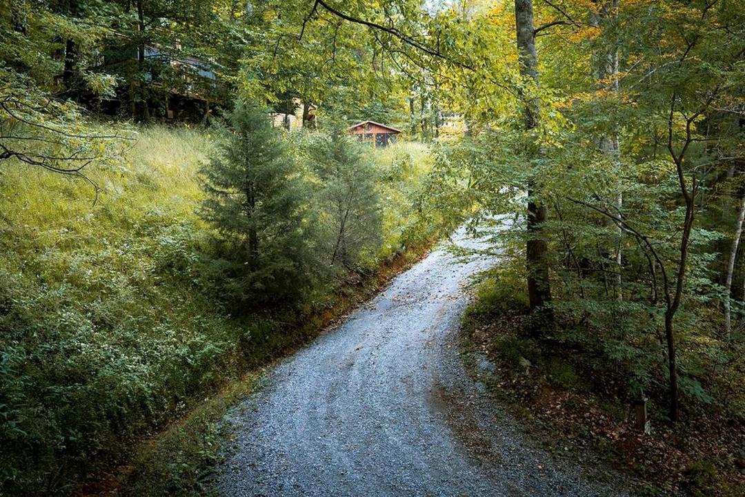 Todd House | Tiny Luxury Getaway: Cabin in Todd, North Carolina with Hot Tub, Scenic Views, and Lounge Perfection