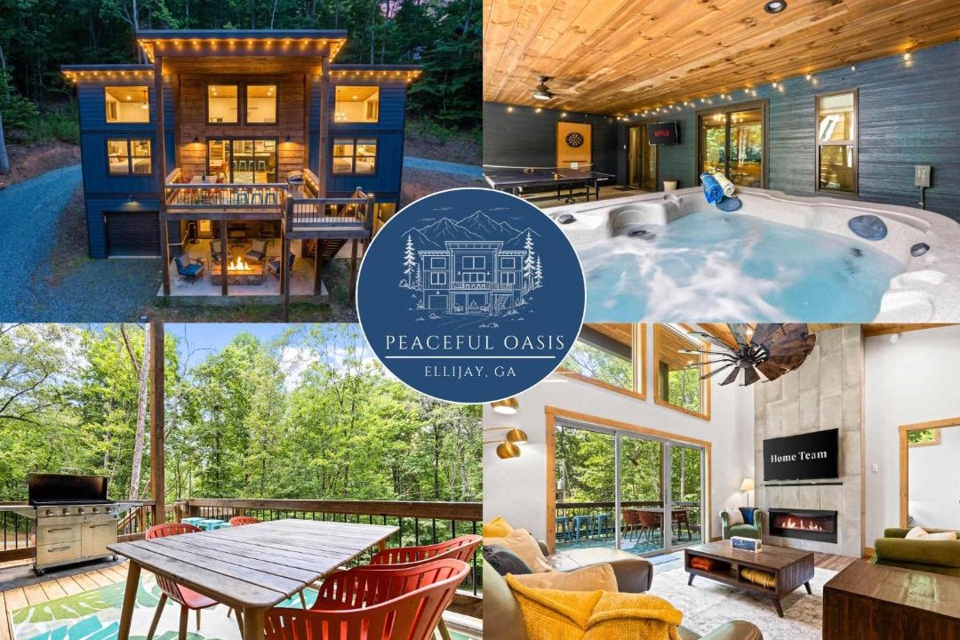 Ellijay House | Mtn Retreat w Hot Tub & Resort Amenities Grill