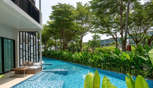 Premium Room, 2 Double Beds, Pool Access (Pool Access)